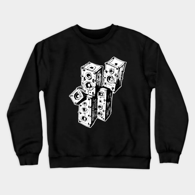 Teknival Soundsystem Crewneck Sweatshirt by T-Shirt Dealer